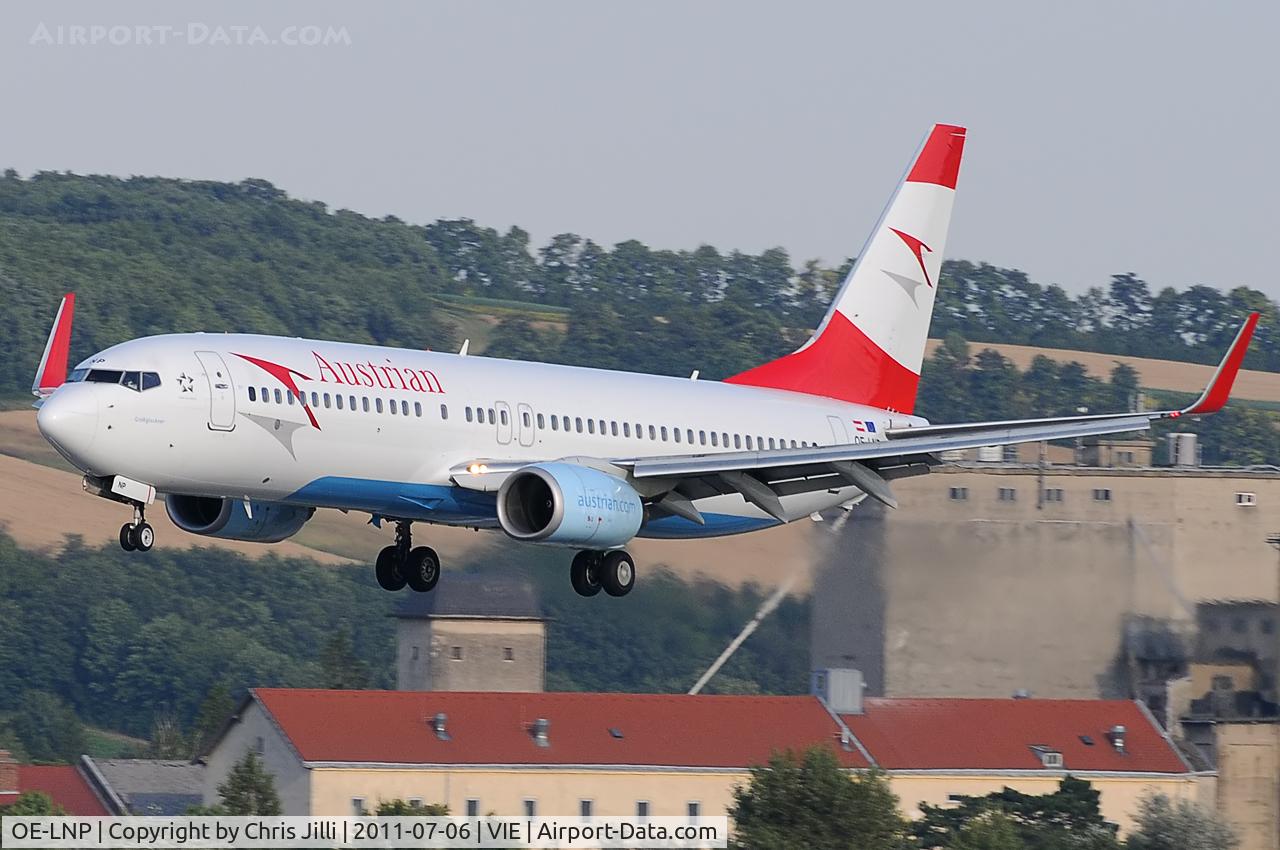 OE-LNP, 2002 Boeing 737-8Z9 C/N 30420, Austrian Airlines