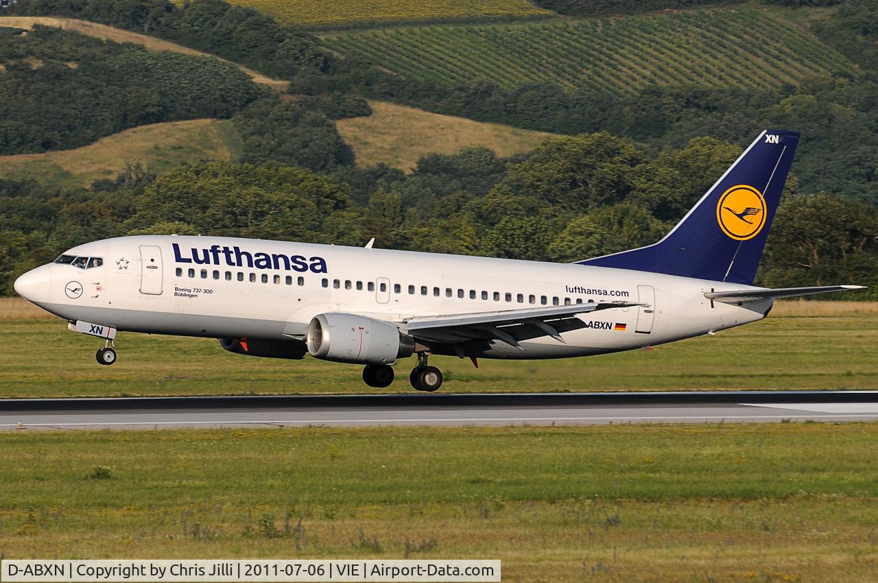 D-ABXN, 1987 Boeing 737-330 C/N 23872, Lufthansa