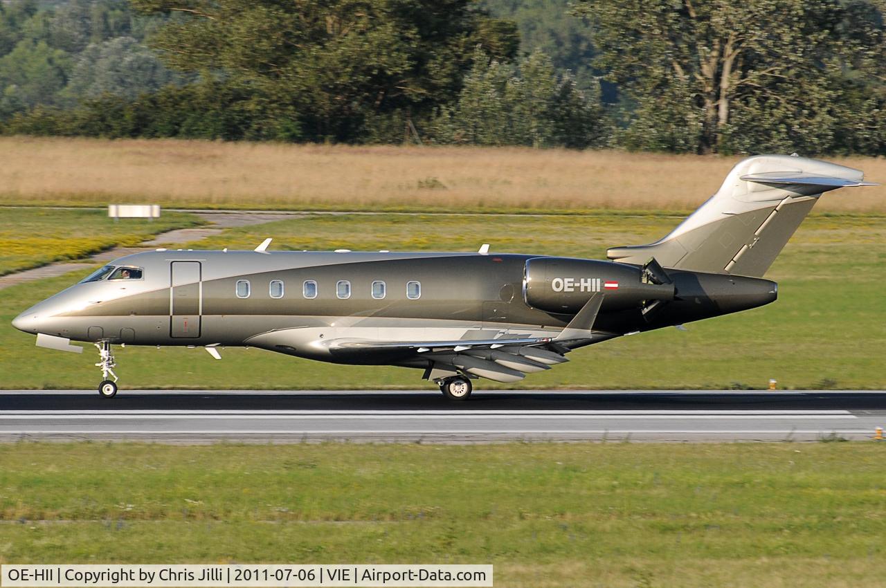 OE-HII, Bombardier Challenger 300 (BD-100-1A10) C/N 20111, Niki Lauda - Private