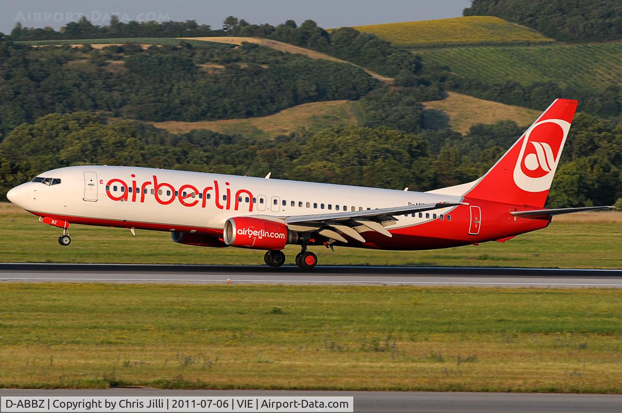 D-ABBZ, 2001 Boeing 737-85F C/N 30478, Air Berlin