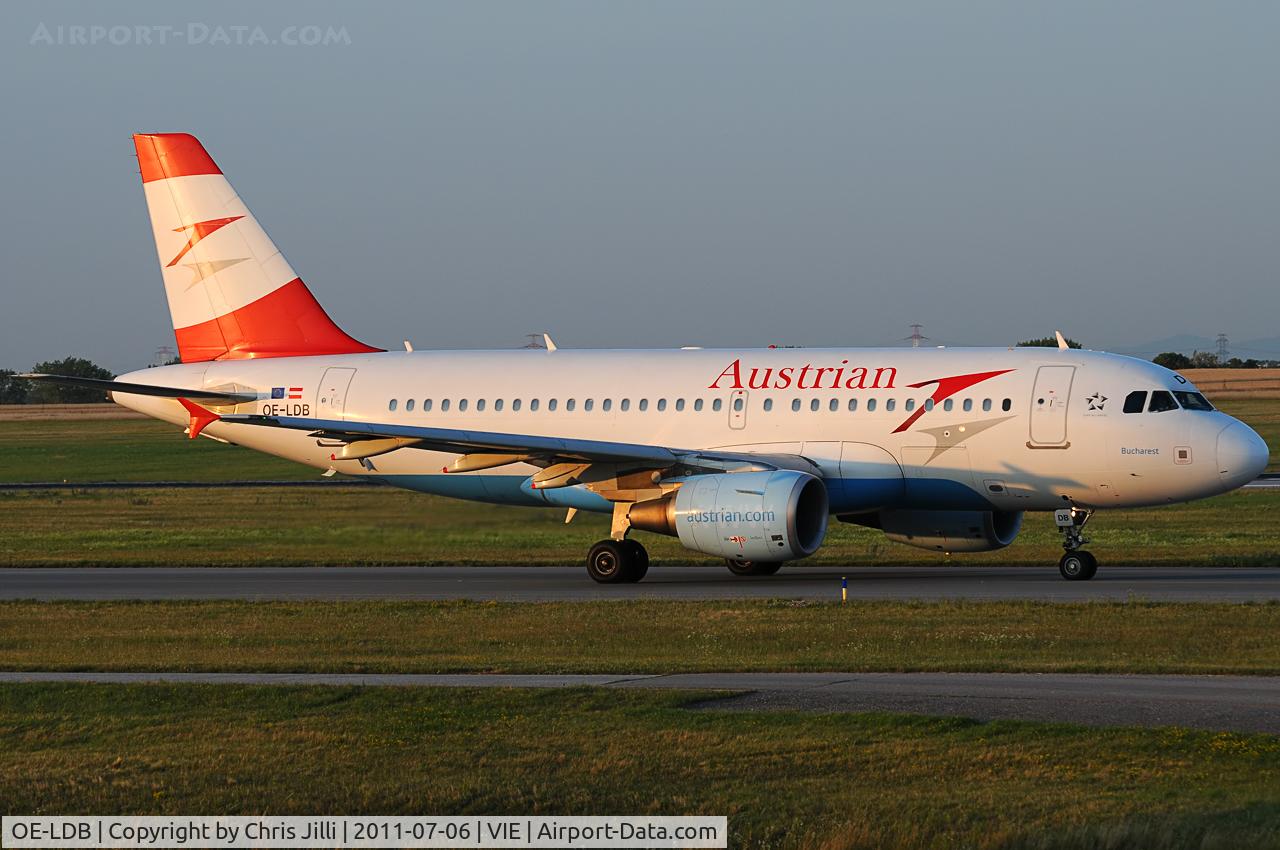 OE-LDB, 2004 Airbus A319-112 C/N 2174, Austrian Airlines