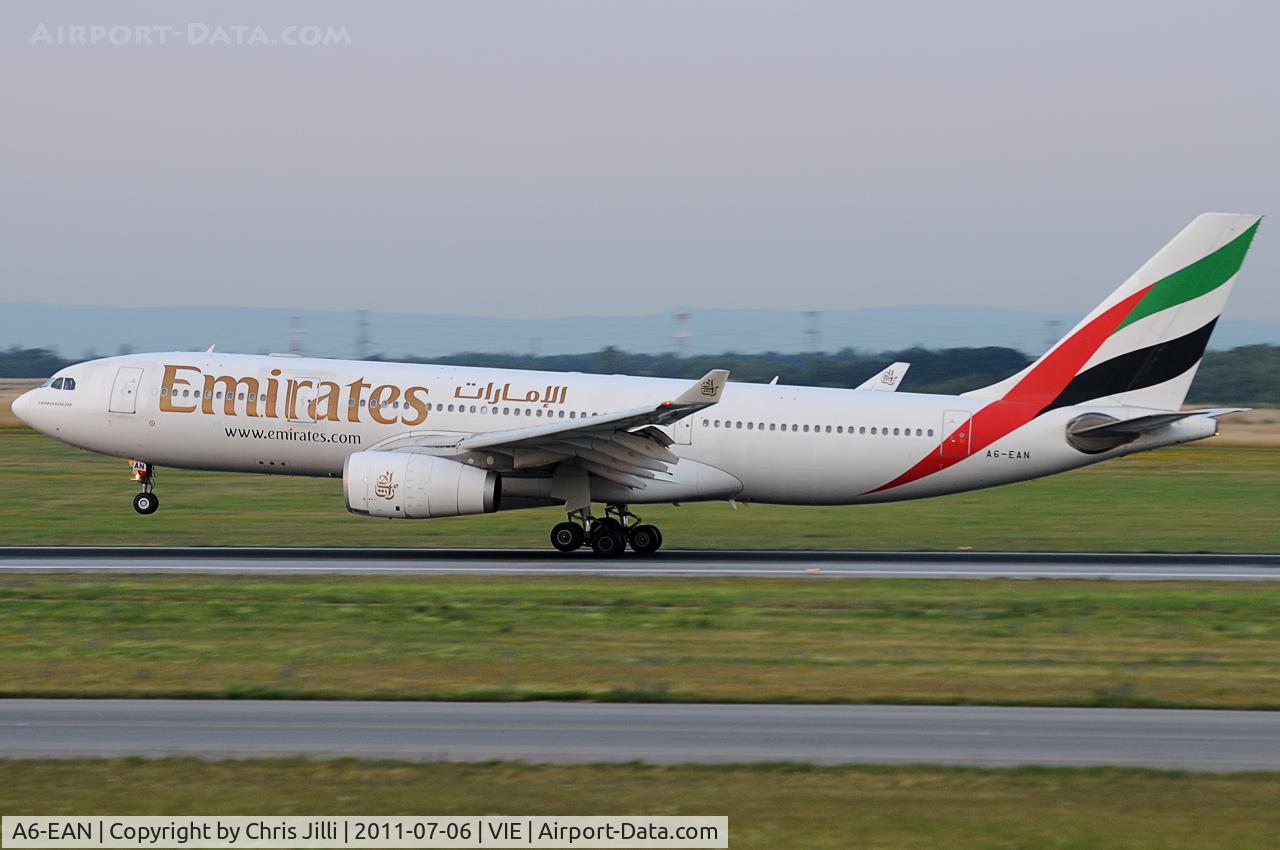 A6-EAN, 2002 Airbus A330-243 C/N 494, Emirates