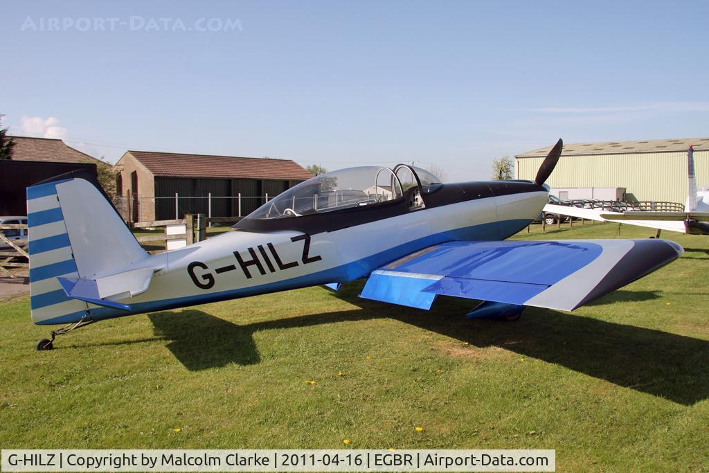 G-HILZ, 2006 Vans RV-8 C/N PFA 303-14471, Vans_RV-8 at Breighton Airfield in April 2011.