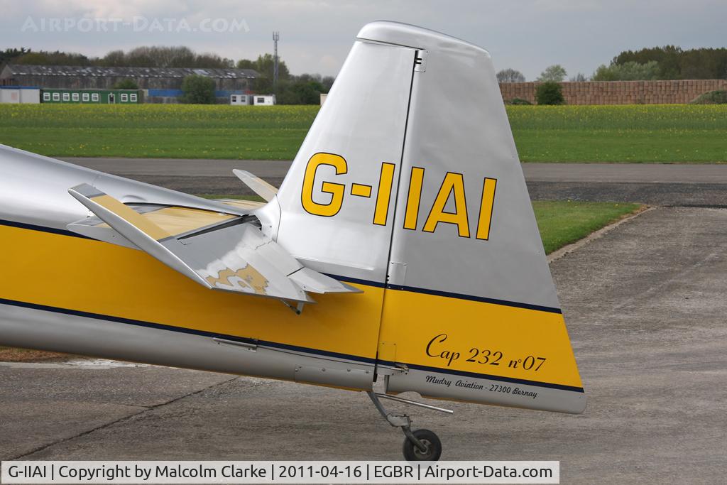 G-IIAI, 1995 Mudry CAP-232 C/N 07, Mudry CAP 232 at Breighton Airfield in April 2011.