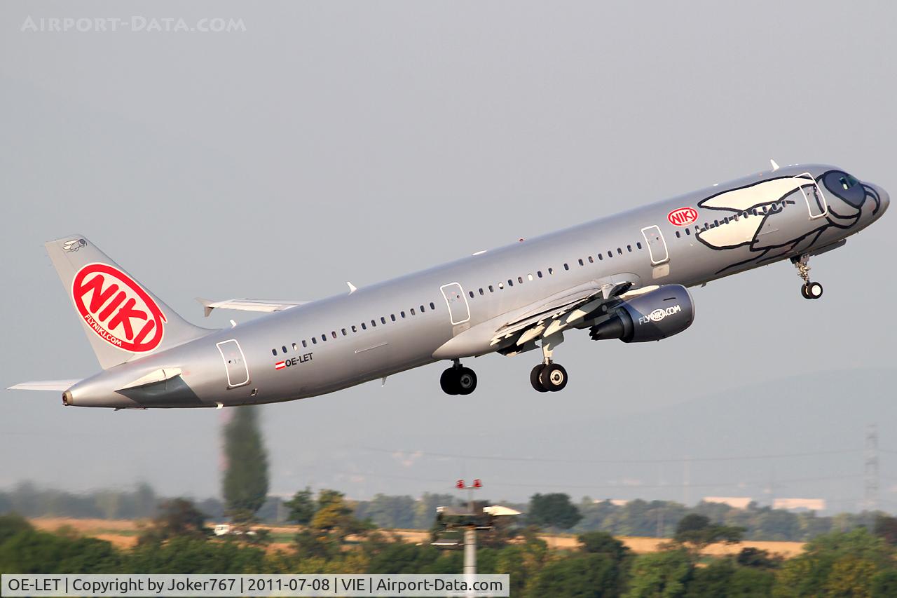 OE-LET, 2009 Airbus A321-211 C/N 3830, NIKI