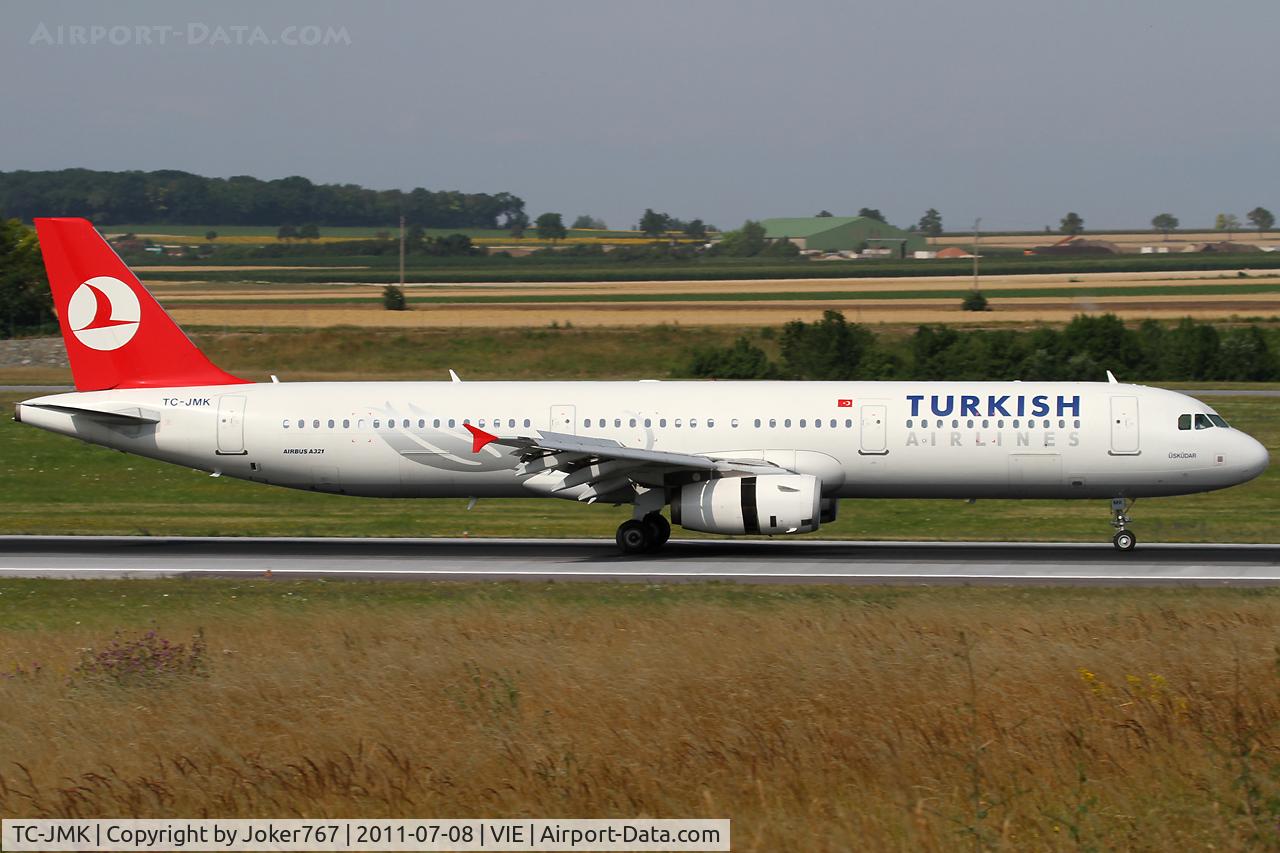 TC-JMK, 2008 Airbus A321-232 C/N 3738, Turkish Airlines