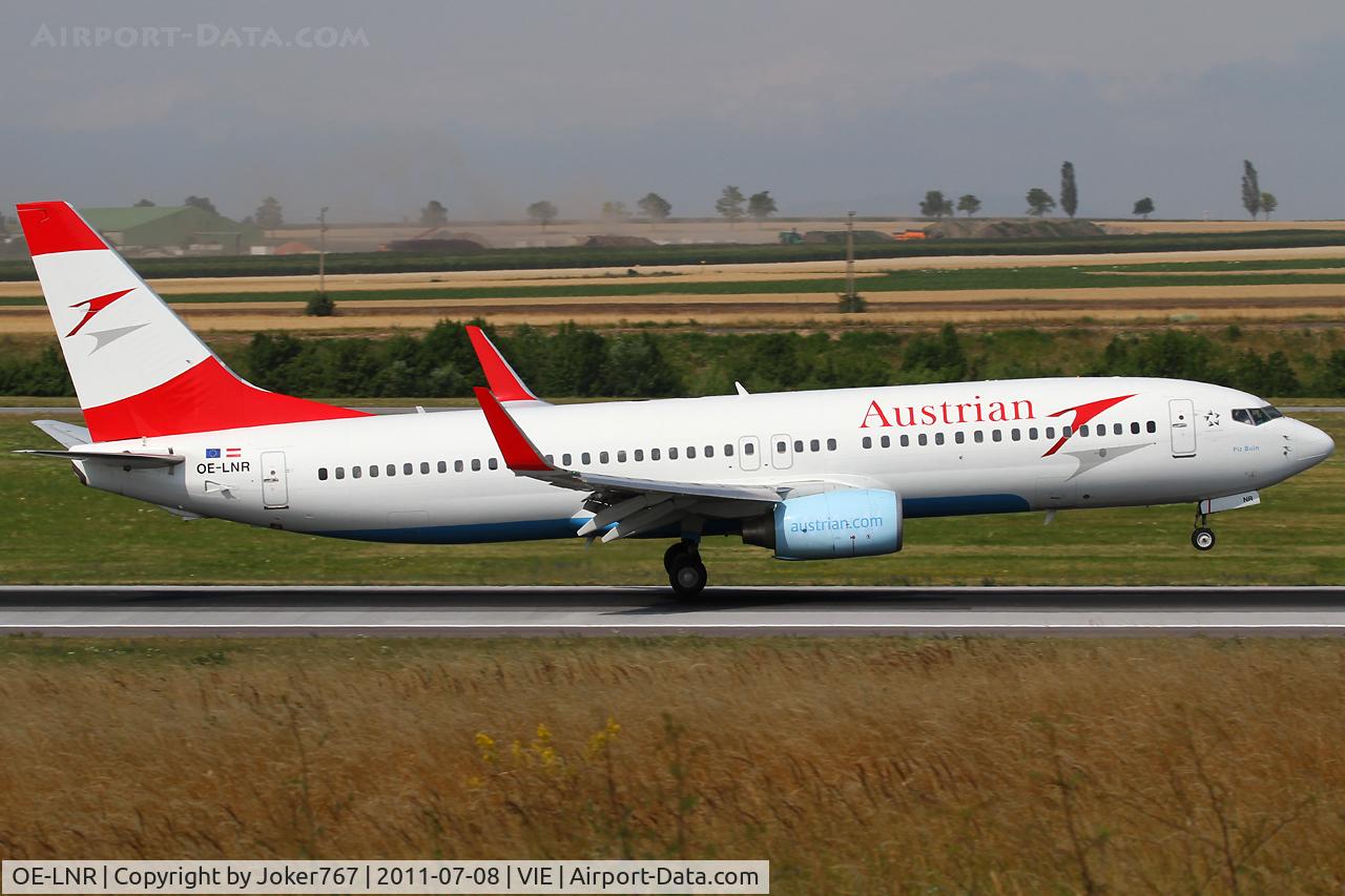 OE-LNR, 2005 Boeing 737-8Z9 C/N 33833, Austrian Airlines
