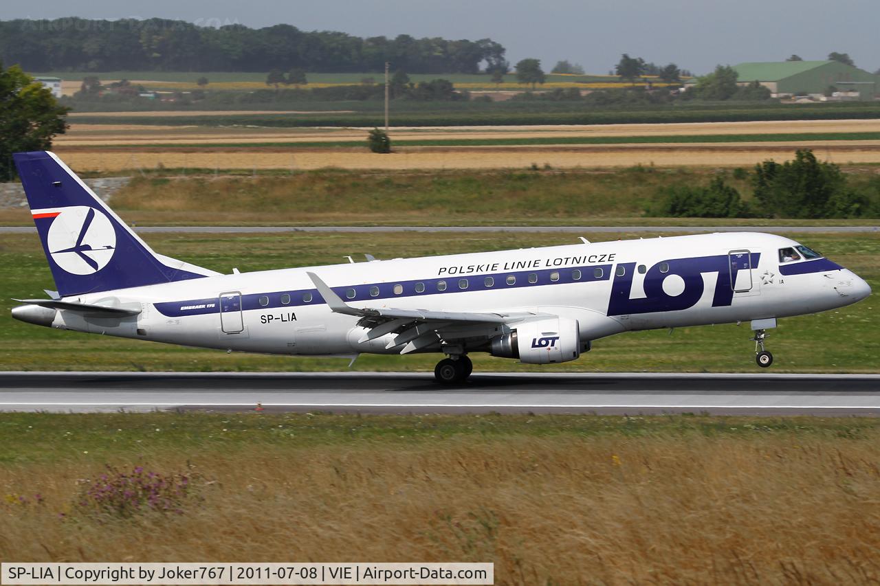 SP-LIA, 2006 Embraer 175STD (ERJ-170-200STD) C/N 17000125, LOT Polish Airlines