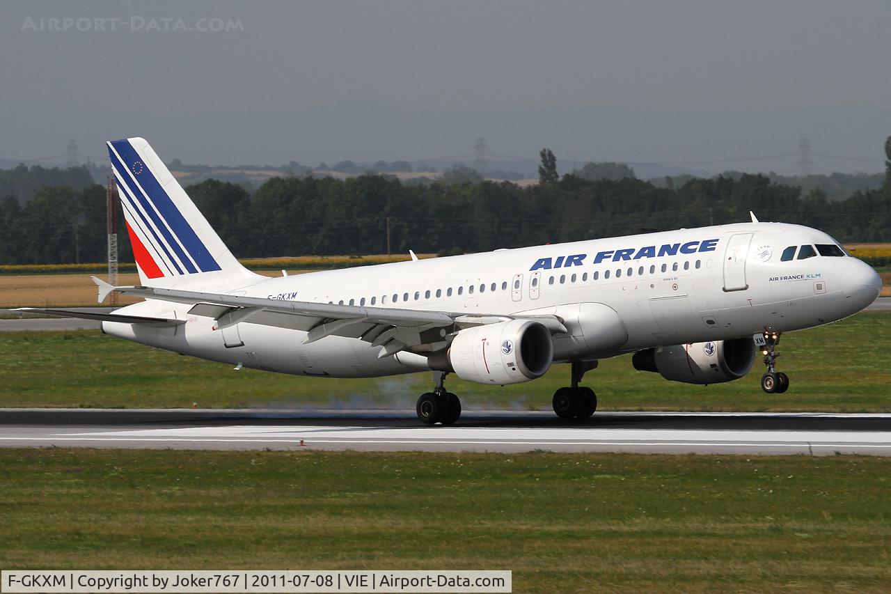 F-GKXM, 2006 Airbus A320-214 C/N 2721, Air France