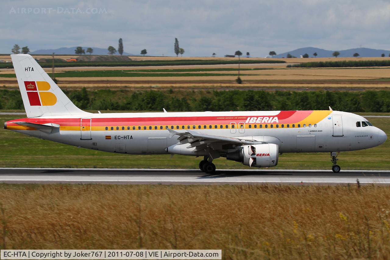 EC-HTA, 2001 Airbus A320-214 C/N 1516, Iberia