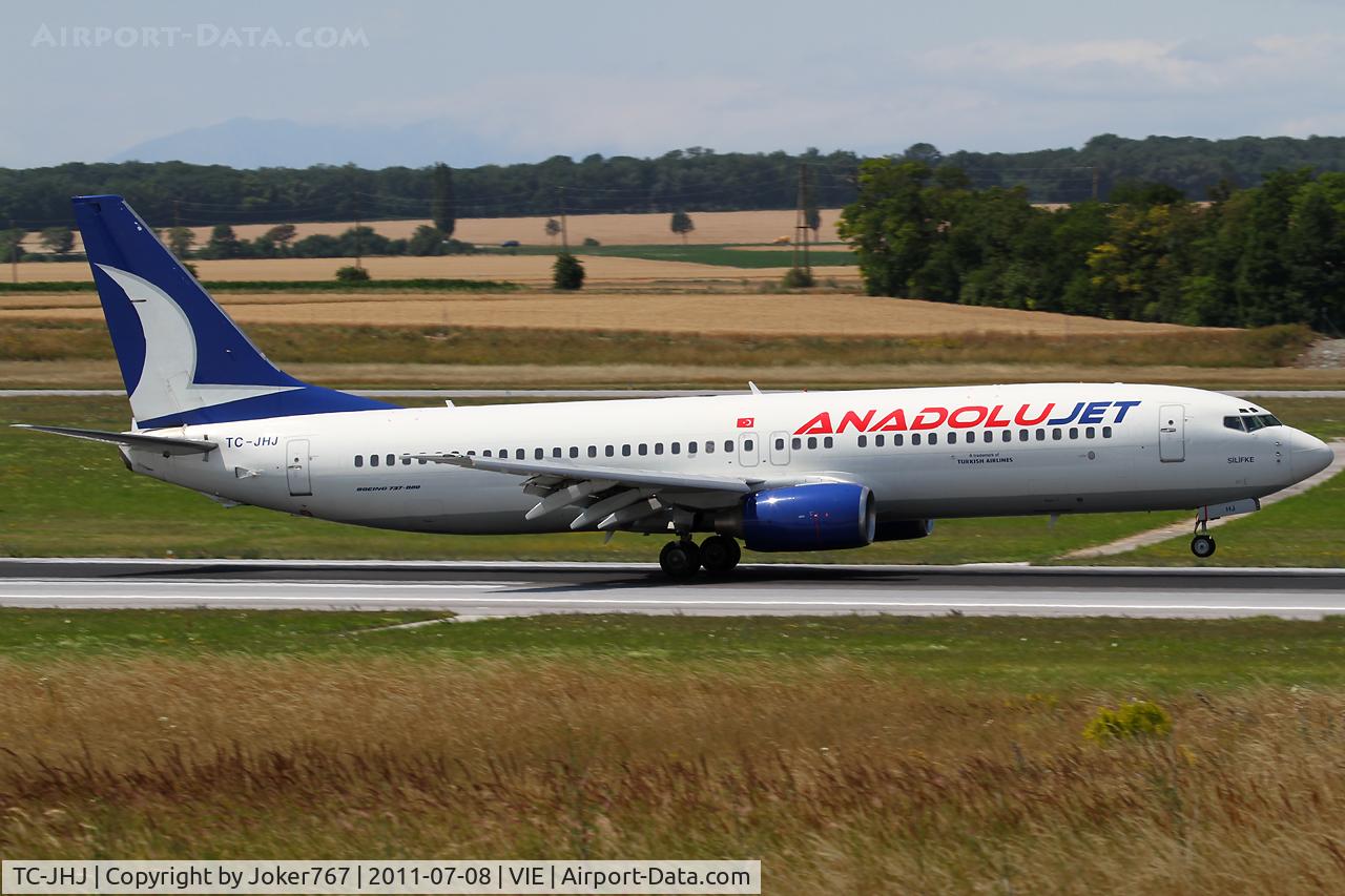TC-JHJ, 2005 Boeing 737-86Q C/N 30296, AnadoluJet