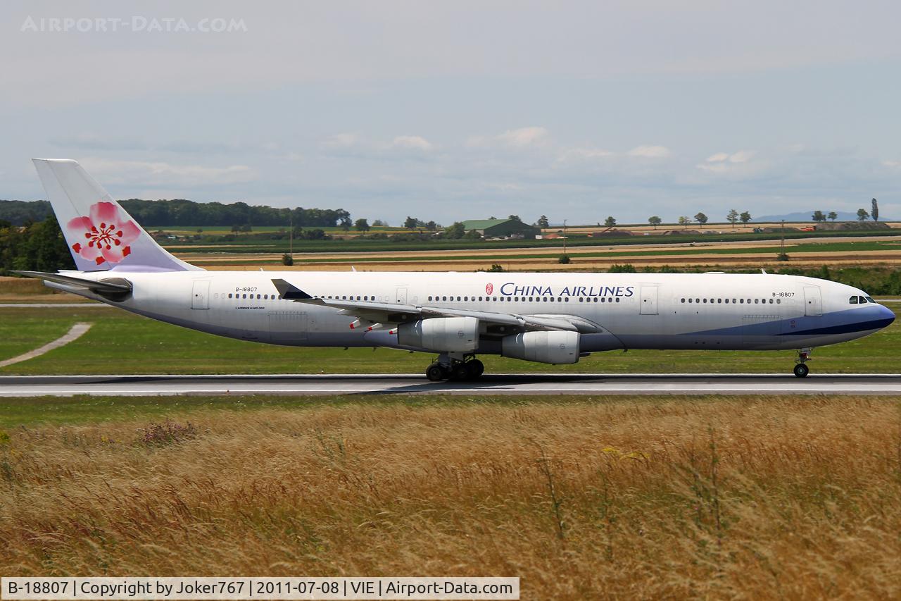 B-18807, 2003 Airbus A340-313 C/N 541, China Airlines