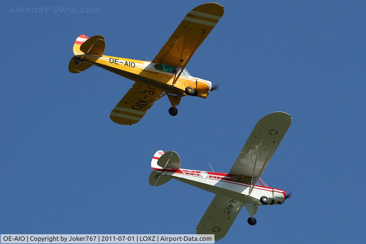 OE-AIO, Piper PA-18-180 C/N 18-8115, Private