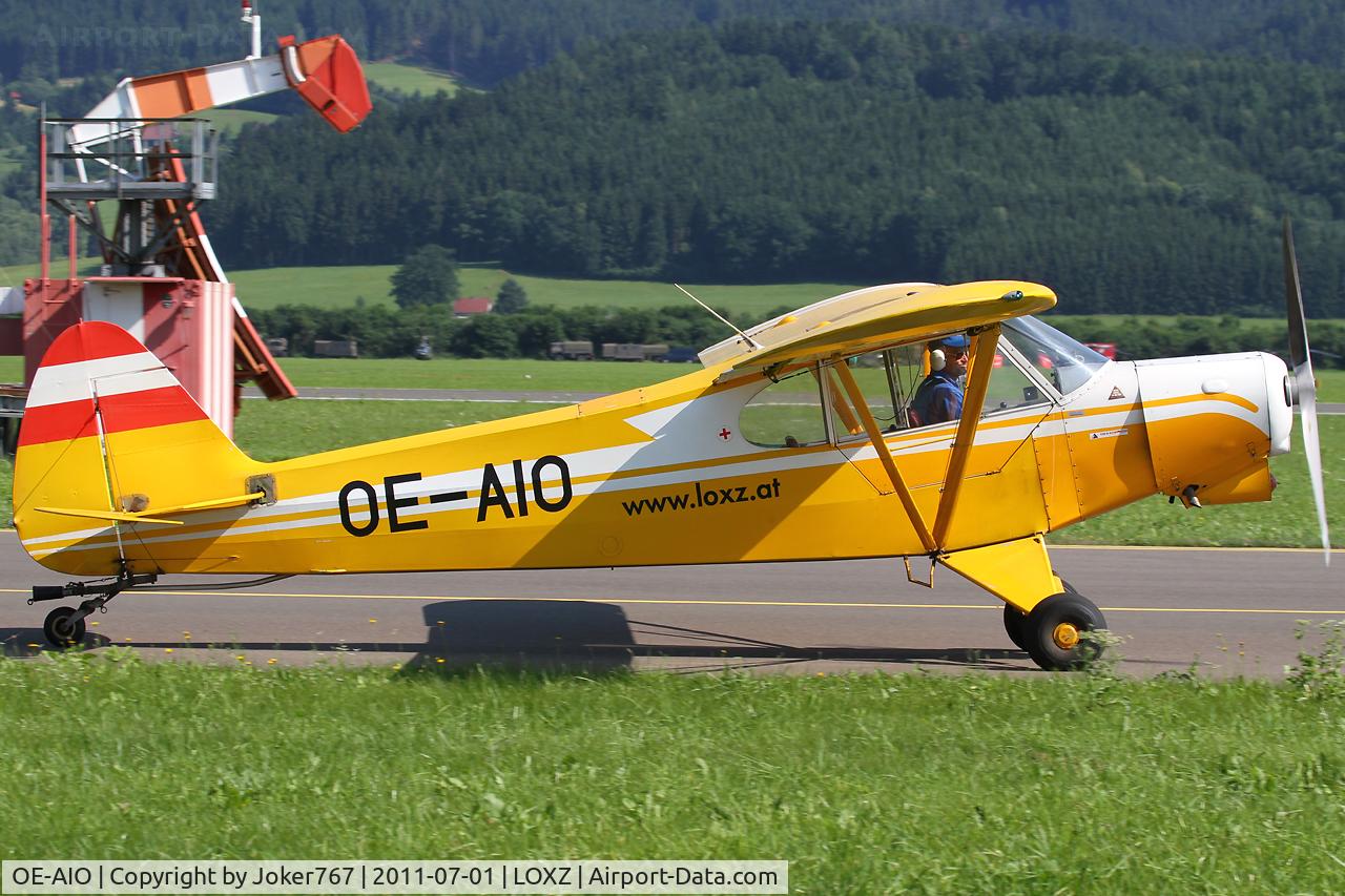 OE-AIO, Piper PA-18-180 C/N 18-8115, Private
