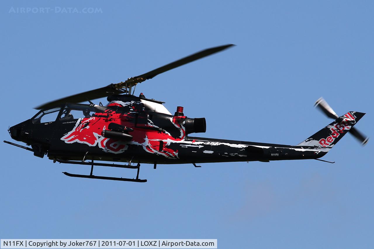 N11FX, 2002 Bell TAH-1F C/N 003, Red Bull