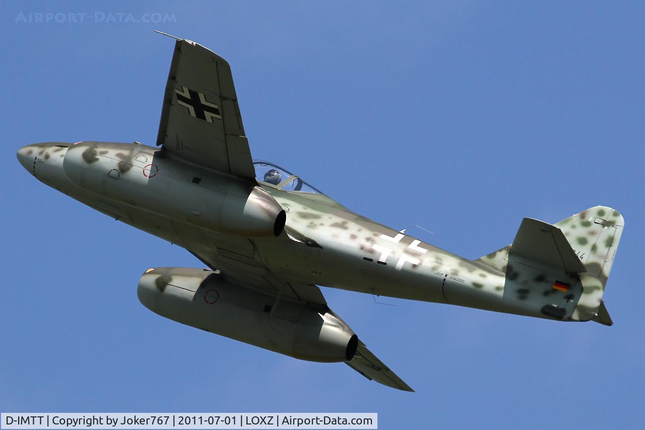 D-IMTT, 2005 Messerschmitt Me-262A-1C Schwalbe Replica C/N 501244, Private