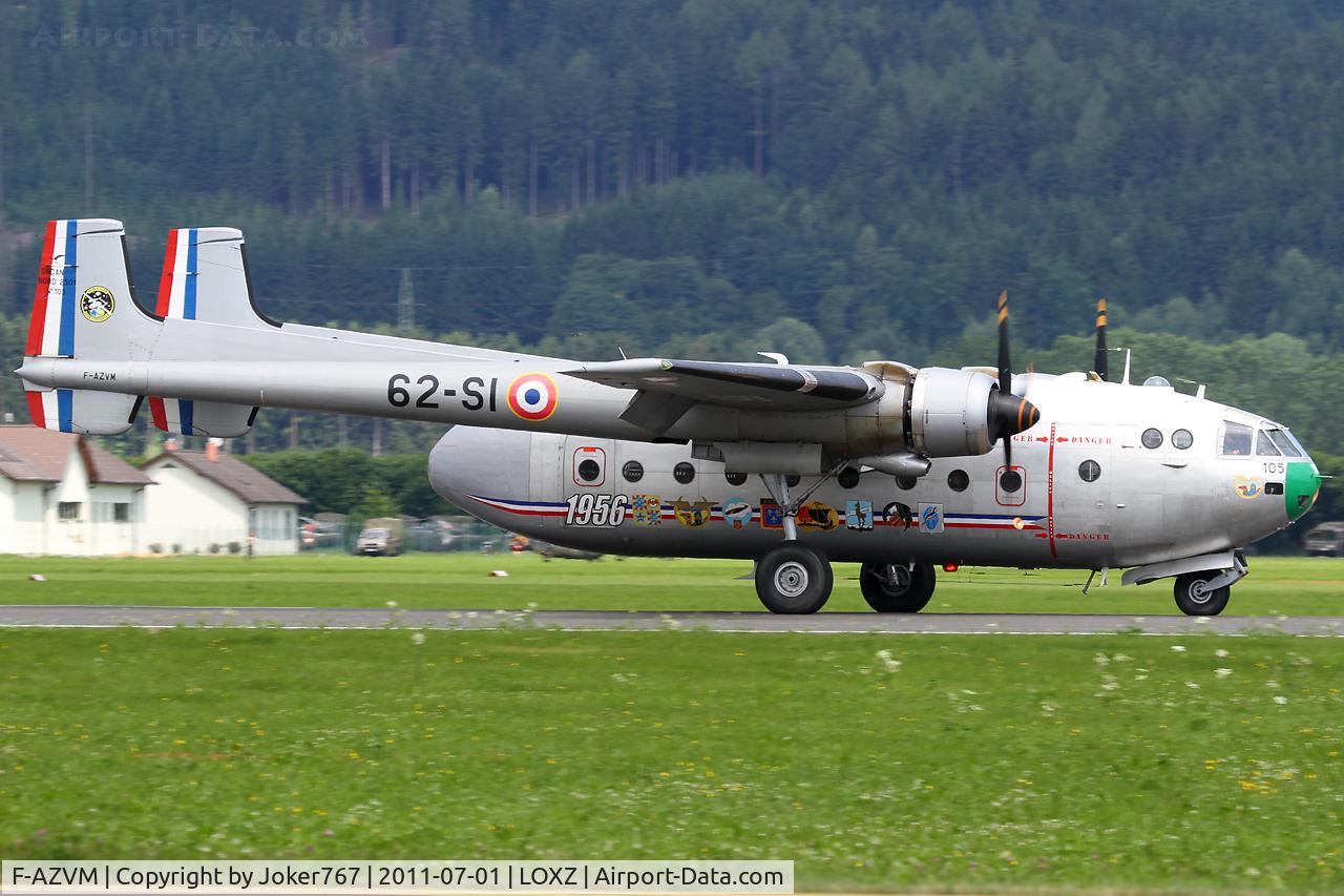 F-AZVM, 1956 Nord N-2501F Noratlas C/N 105, French Air Force