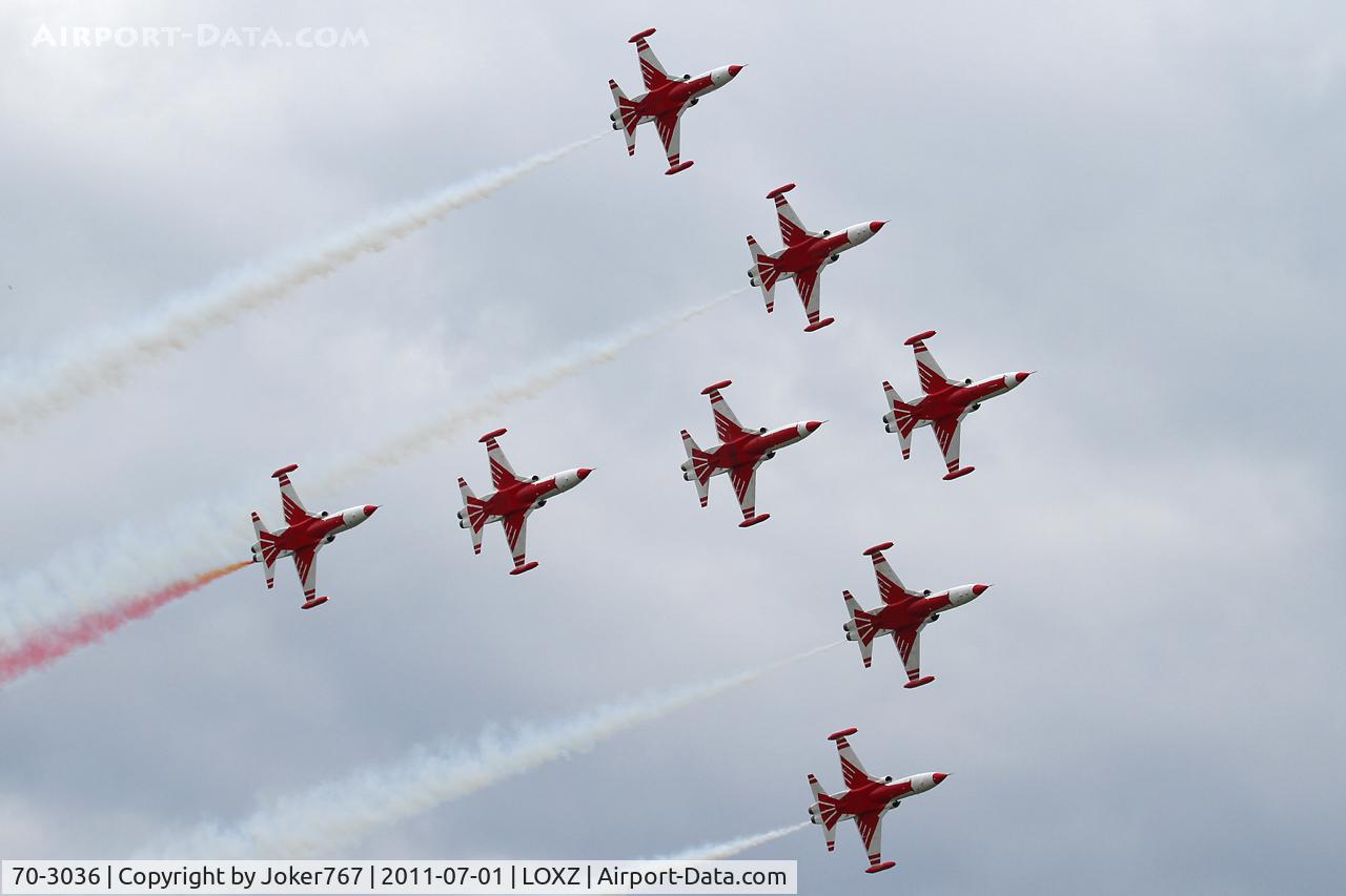 70-3036, 1970 Canadair NF-5A Freedom Fighter C/N 3036, Turkish Stars
