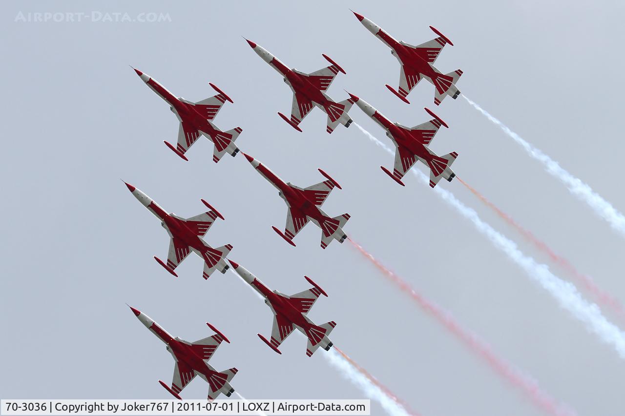70-3036, 1970 Canadair NF-5A Freedom Fighter C/N 3036, Turkish Stars