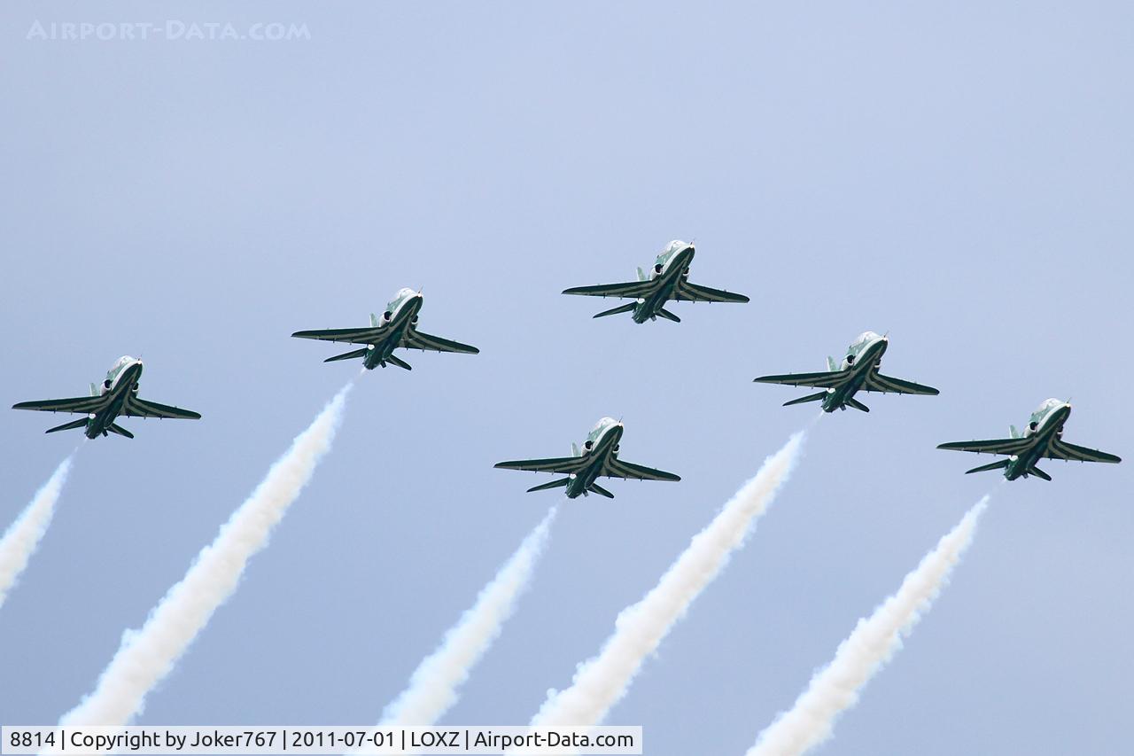 8814, British Aerospace Hawk 65A C/N SA024/328, Saudi Hawks