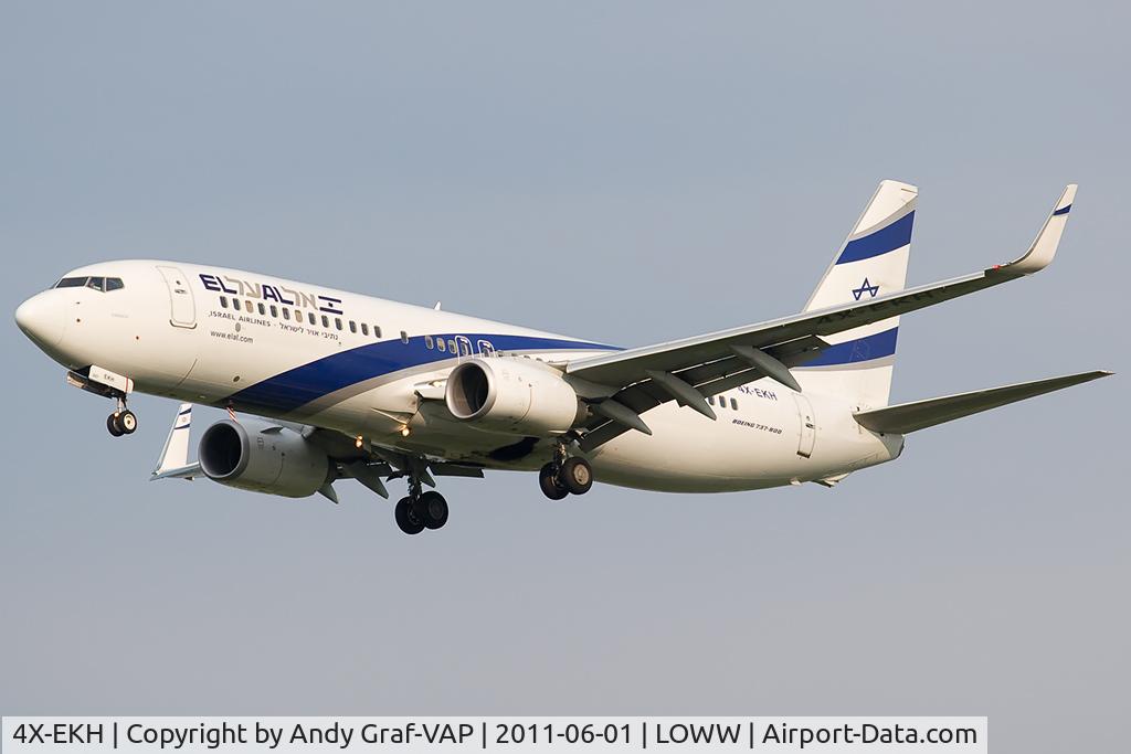 4X-EKH, 2009 Boeing 737-85P C/N 35458, El Al737-800