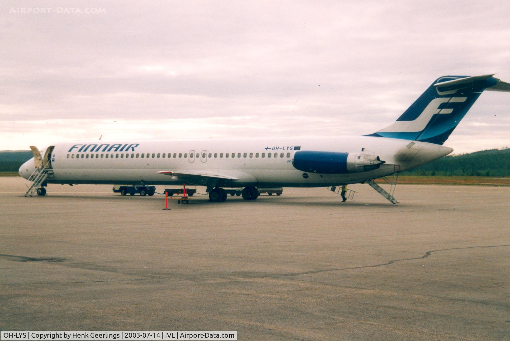 OH-LYS, Douglas DC-9-51 C/N 47737, Finnair