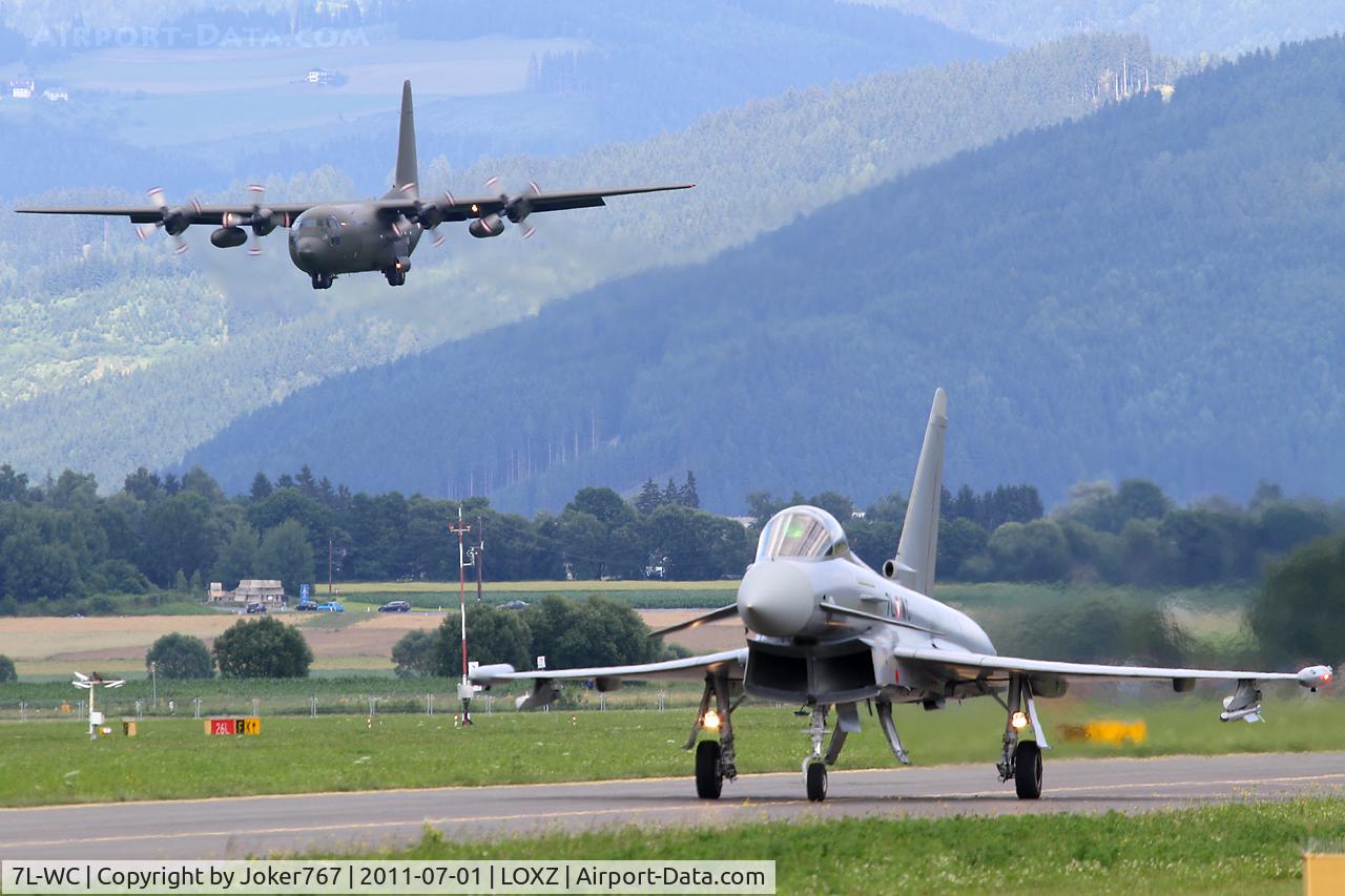 7L-WC, 2007 Eurofighter EF-2000 Typhoon S C/N AS003, Austrian Air Force