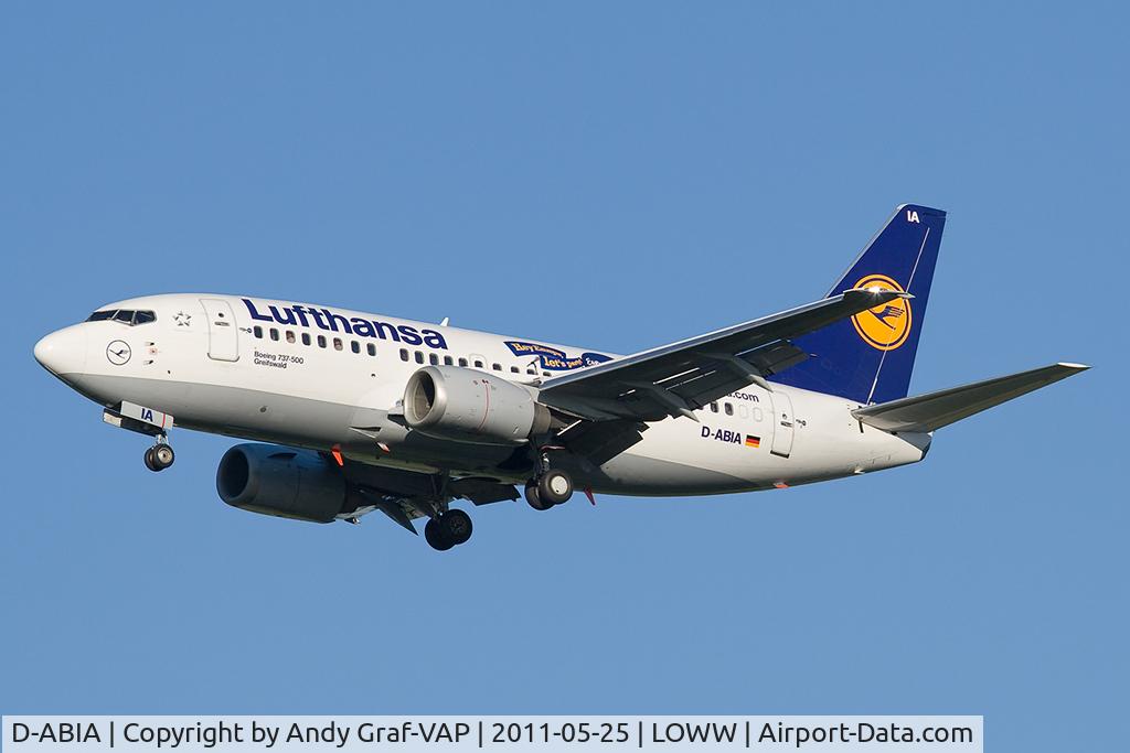 D-ABIA, 1990 Boeing 737-530 C/N 24815, Lufthansa 737-500