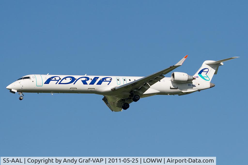S5-AAL, 2007 Bombardier CRJ-900LR (CL-600-2D24) C/N 15129, Adria Airways CRJ900