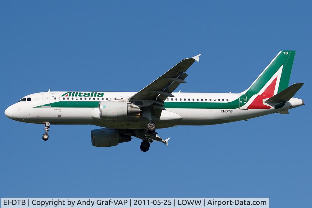 EI-DTB, 2009 Airbus A320-216 C/N 3815, Alitalia A320
