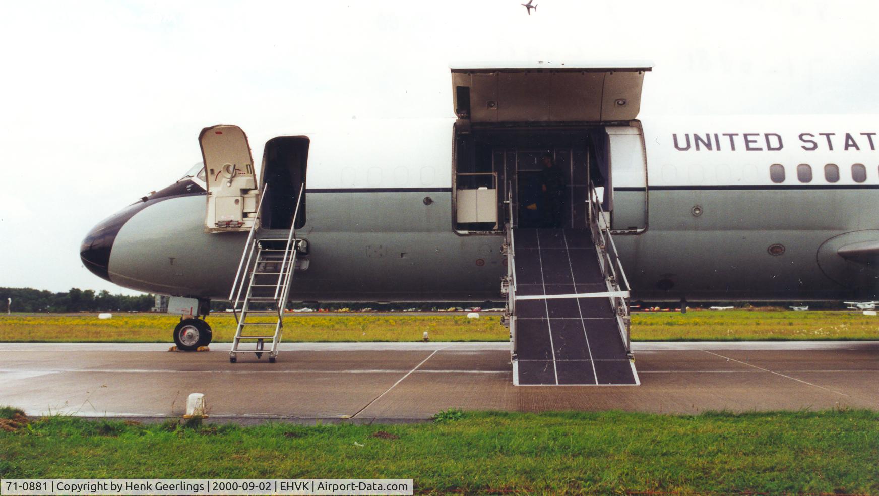 71-0881, 1971 McDonnell Douglas C-9A Nightingale C/N 47540, Dutch AF Openday at Volkel AFB , September 2000