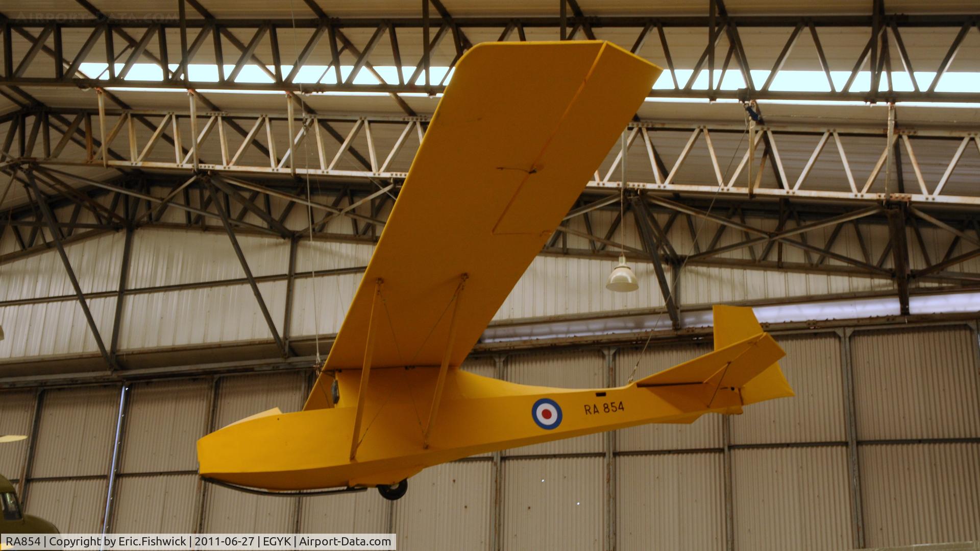 RA854, Slingsby T-7 Cadet TX1 C/N Not found RA854, RA854 at Yorkshire Air Museum