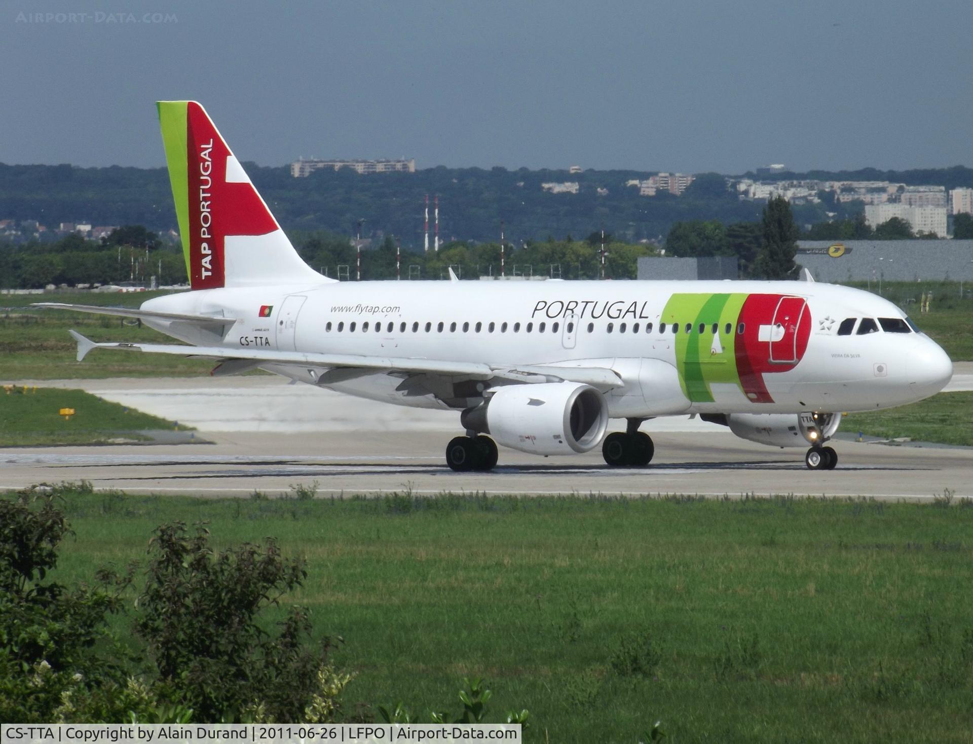 CS-TTA, 1997 Airbus A319-111 C/N 750, Maria-Helena Vieira da Silva was a prominent Portugese painter of the 20th centiruy and inspired the naming of Tango-Alpha