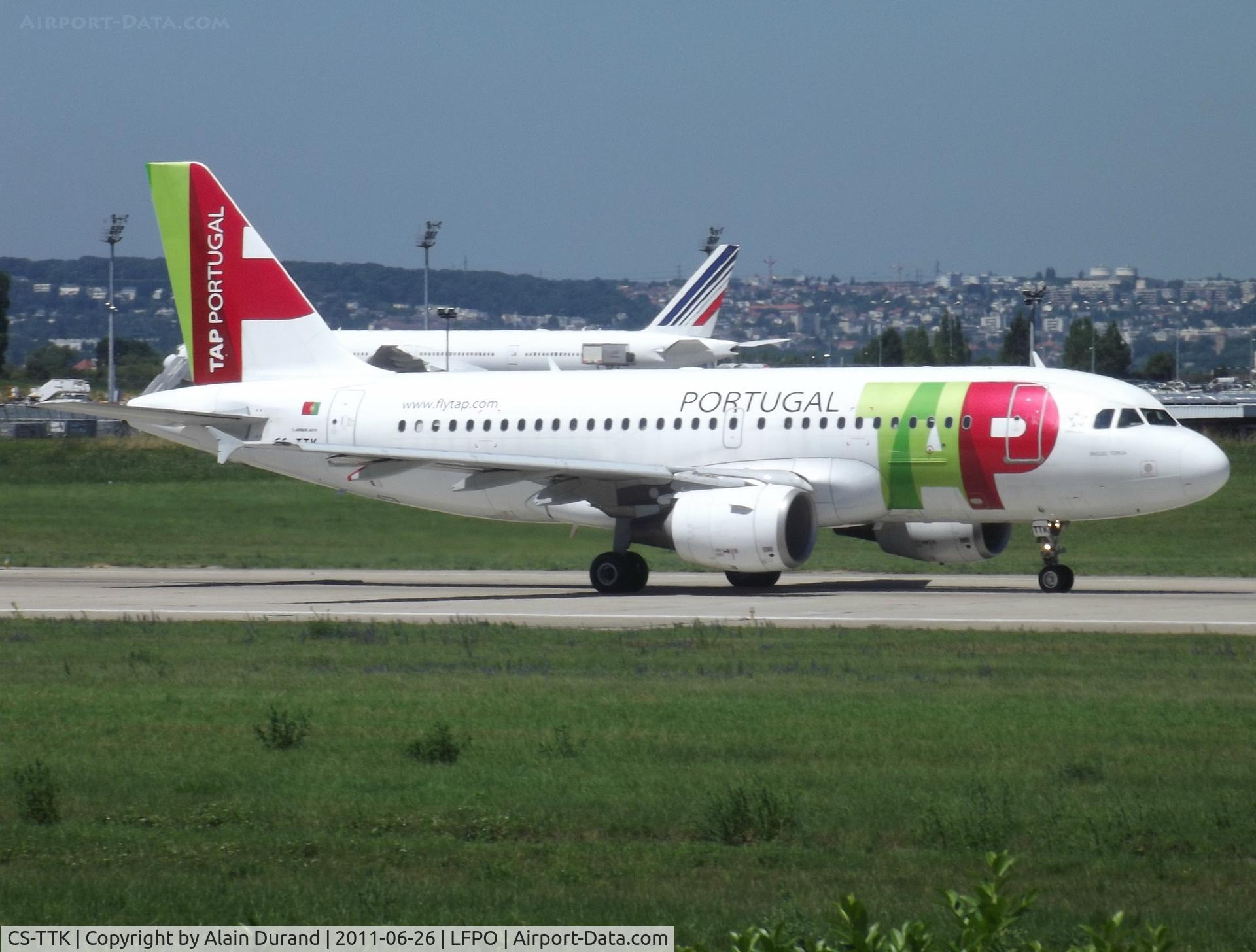 CS-TTK, 1999 Airbus A319-111 C/N 1034, Named Miguel Torga as a tribute to a poet