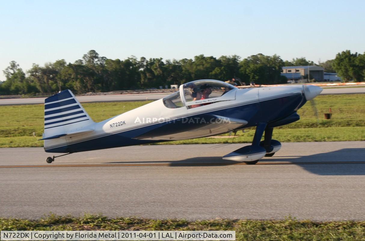 N722DK, 2002 Vans RV-6 C/N 24298, Vans RV-6