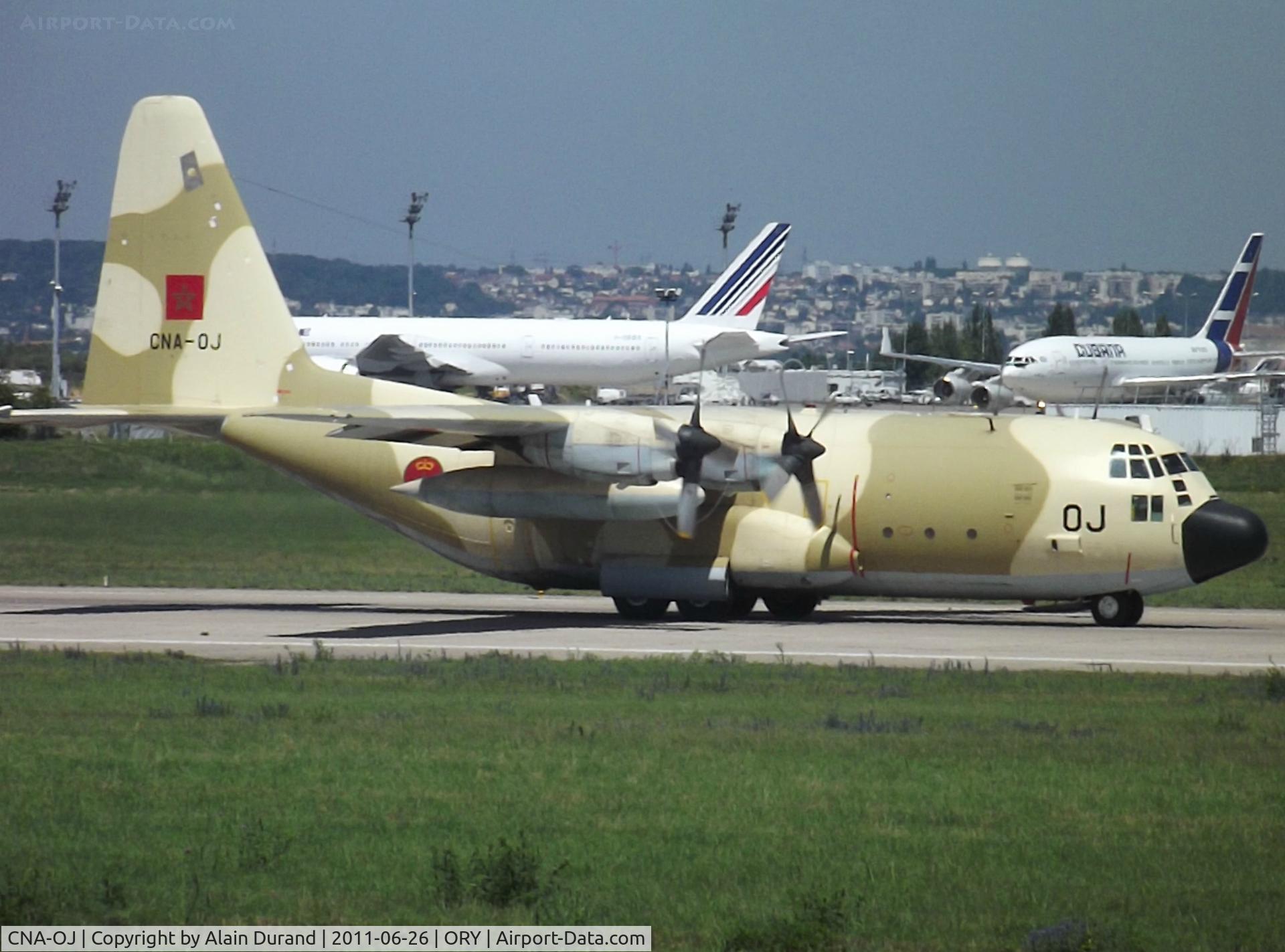 CNA-OJ, Lockheed C-130H Hercules C/N 382-4738, One of 17 in inventory.