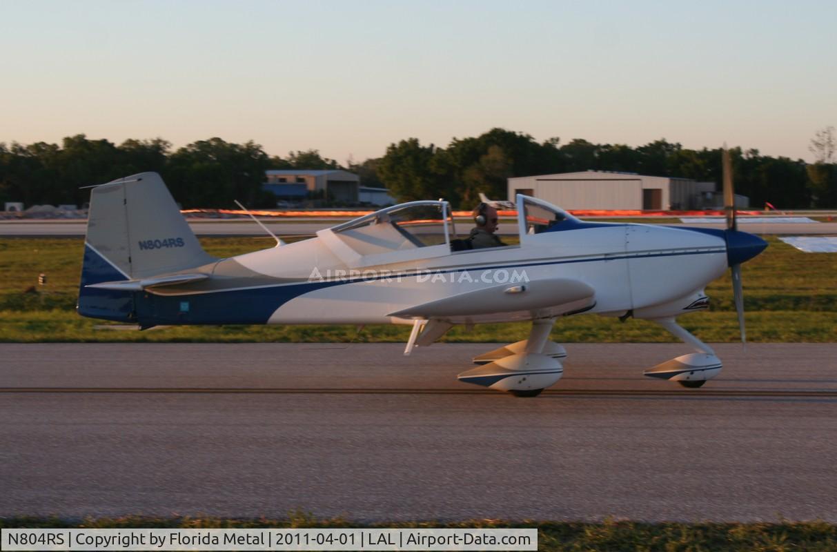 N804RS, 1999 Vans RV-6A C/N 22227, Vans RV-6A