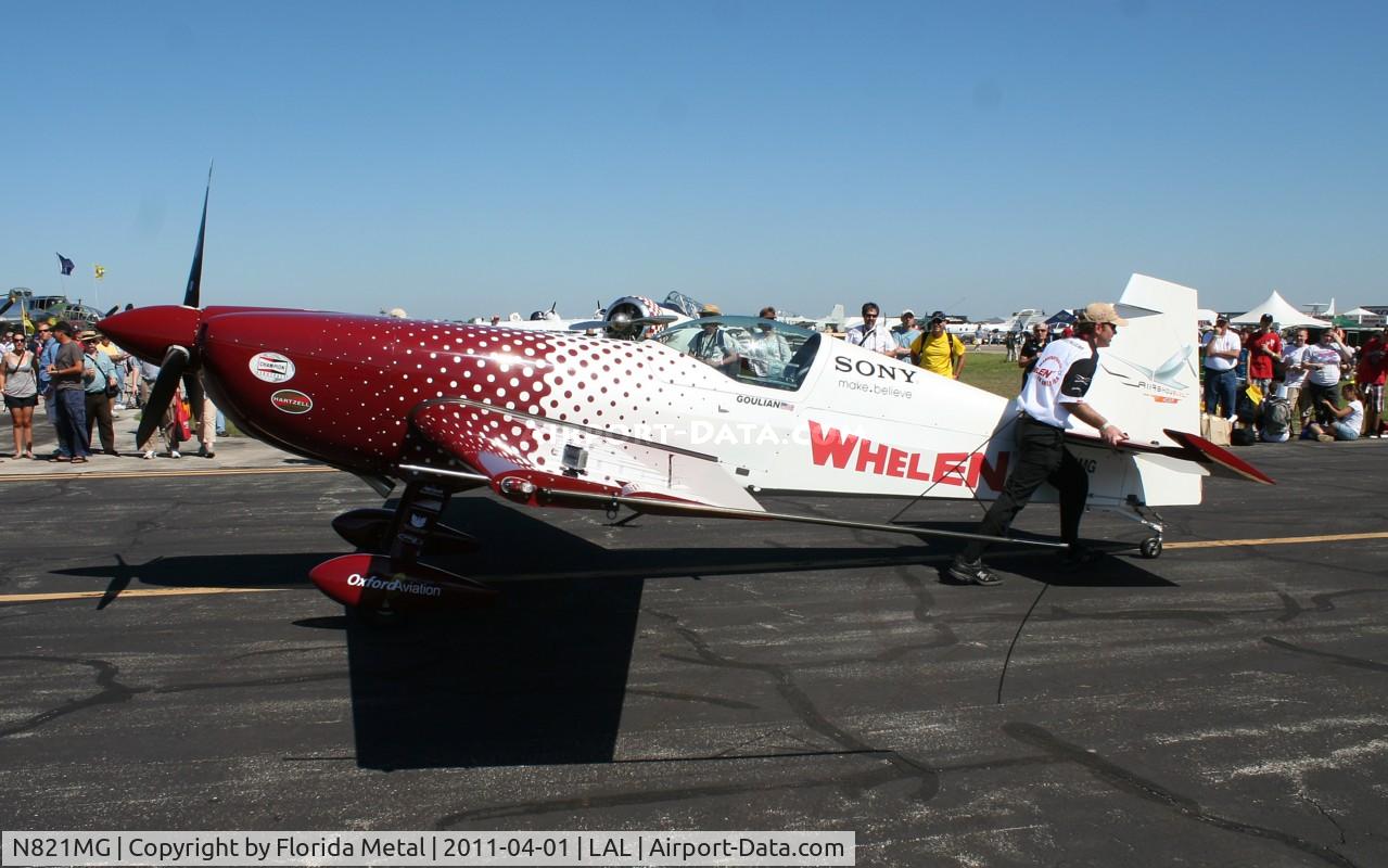N821MG, 2009 Extra EA-300SC C/N SC010, Michael Goulian
