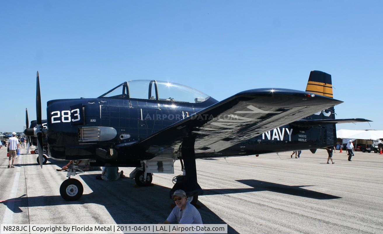 N828JC, 1955 North American T-28B Trojan C/N 219-11, T-28B