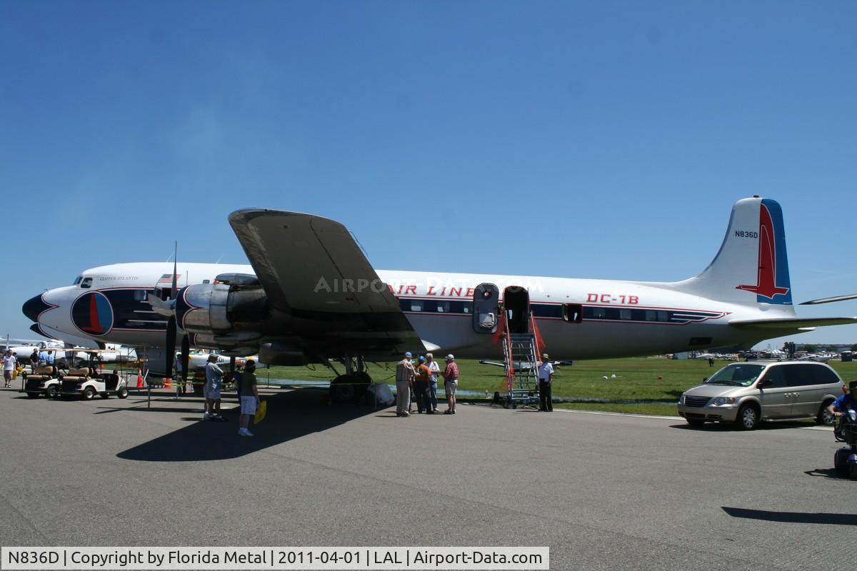 N836D, 1957 Douglas DC-7B C/N 45345, Eastern DC-7B