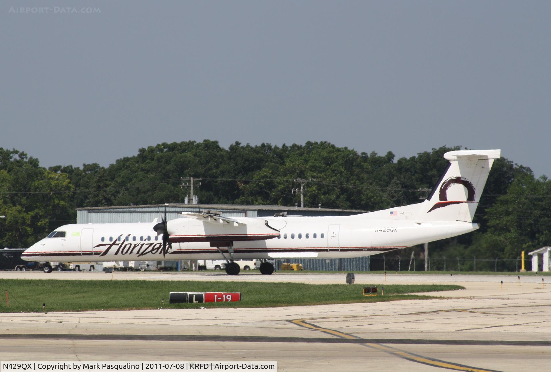 N429QX, 2007 De Havilland Canada DHC-8-402 Dash 8 C/N 4161, DHC-8-400