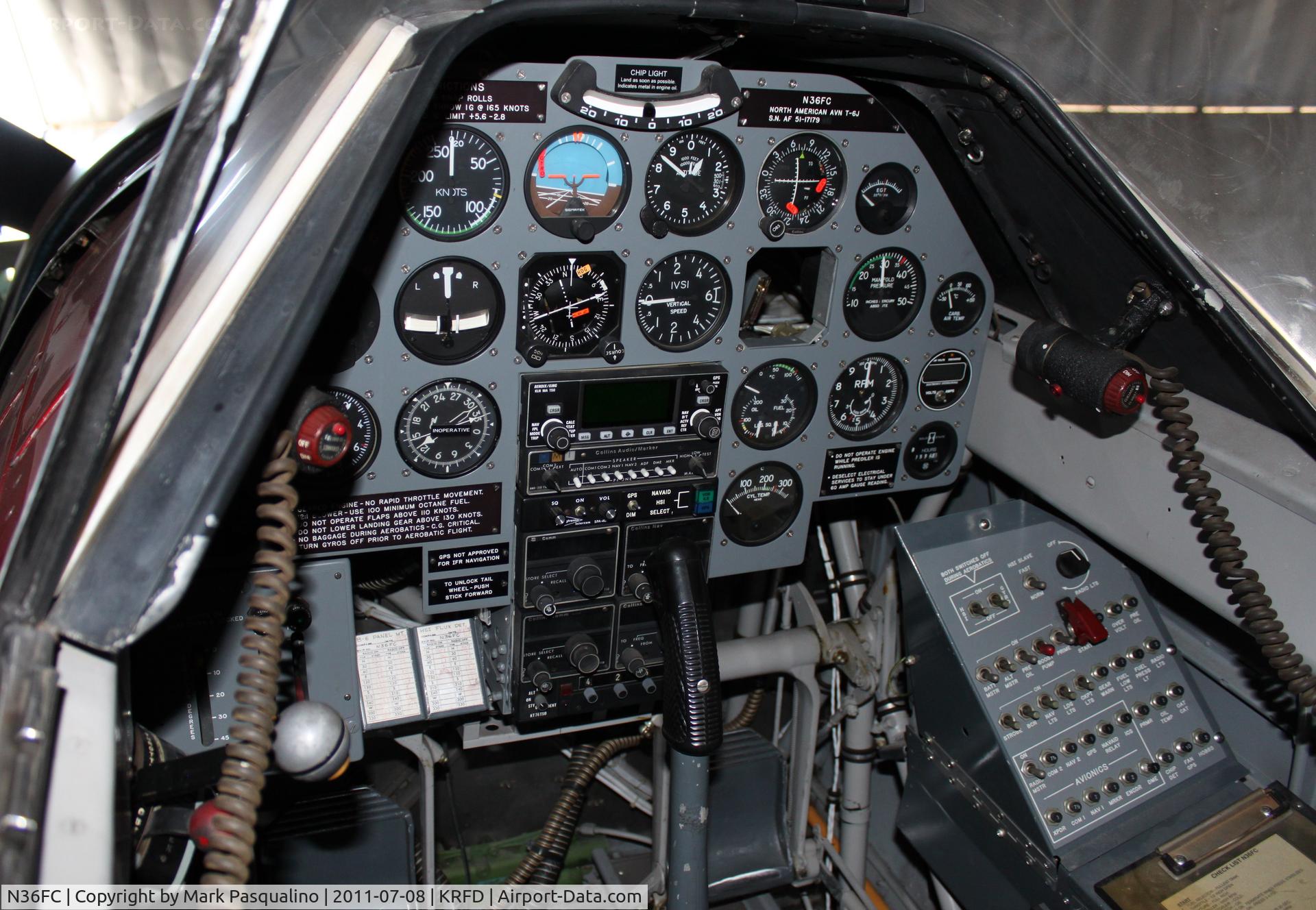 N36FC, 1953 North American AT-6J C/N 51-17179, North American AT-6