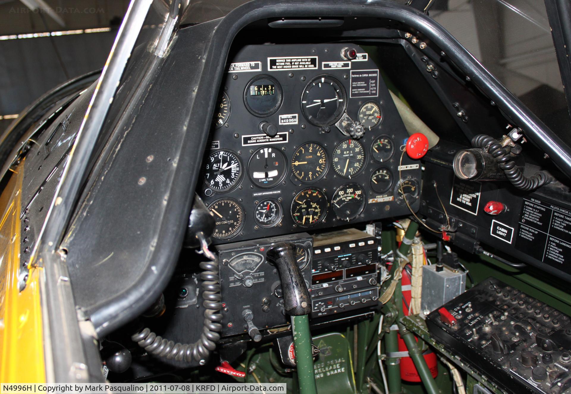 N4996H, 1951 North American T-6G Texan C/N 168-424, North American T-6G
