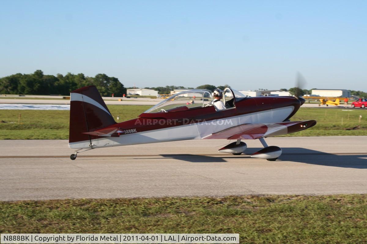 N888BK, 2006 Vans RV-8 C/N 80456, Vans RV8