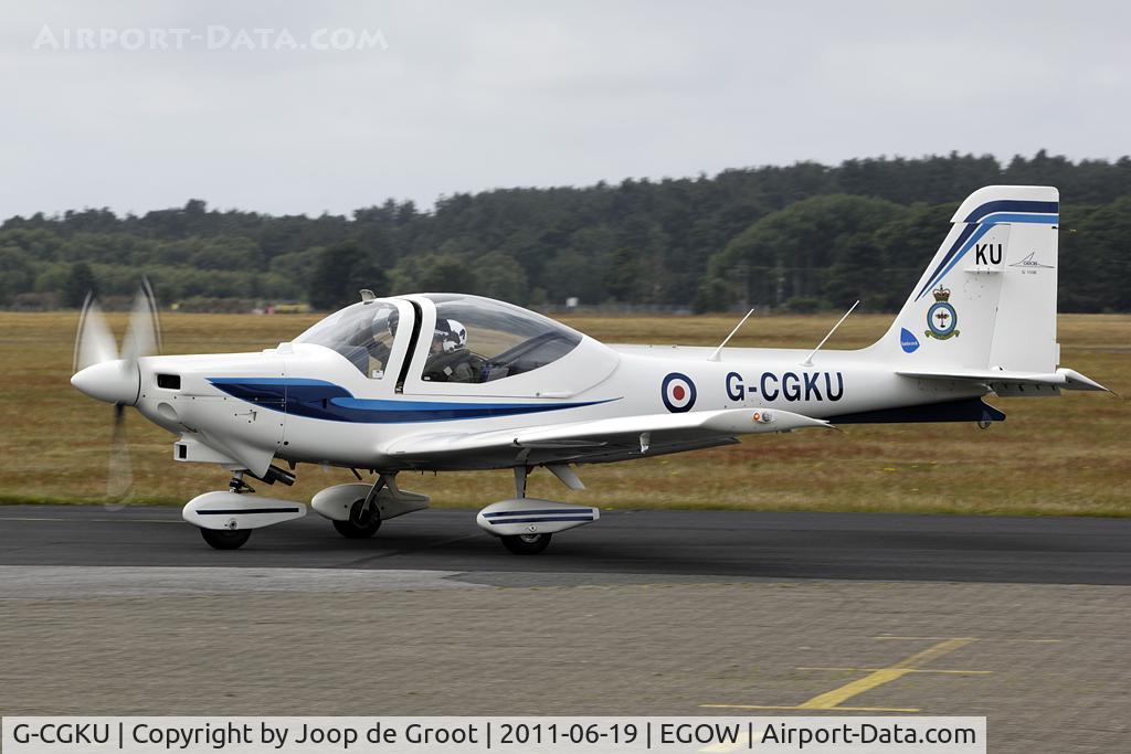 G-CGKU, 2009 Grob G-115E Tutor T1 C/N 82320/E, in use with the local UAS and AEF