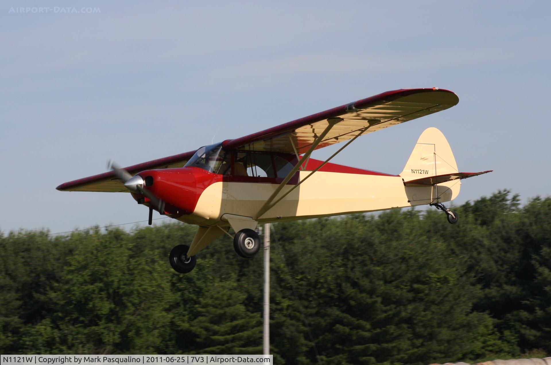 N1121W, 1947 Piper PA-12 Super Cruiser C/N 12-2429, Piper PA-12