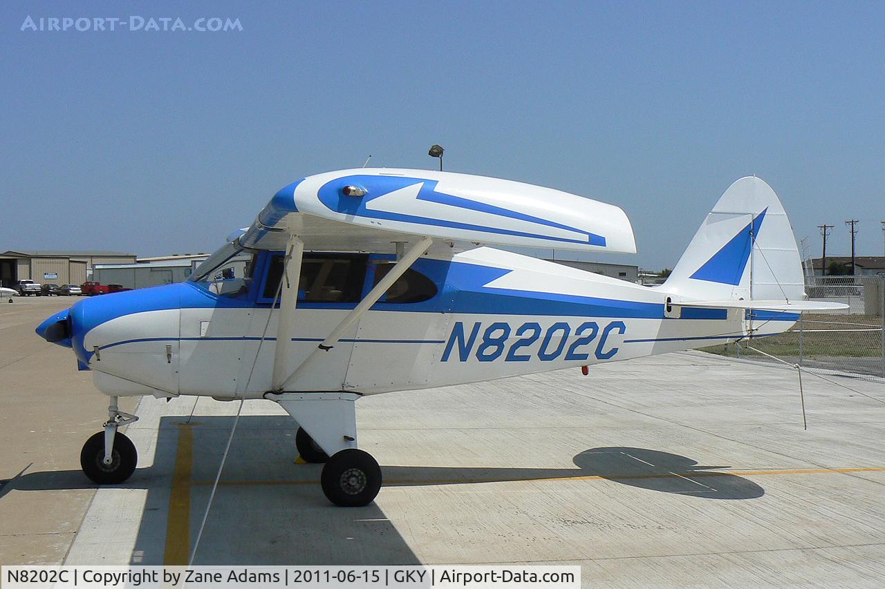 N8202C, 1954 Piper PA-22-135 Tri-Pacer C/N 22-2307, At Arlington Municipal