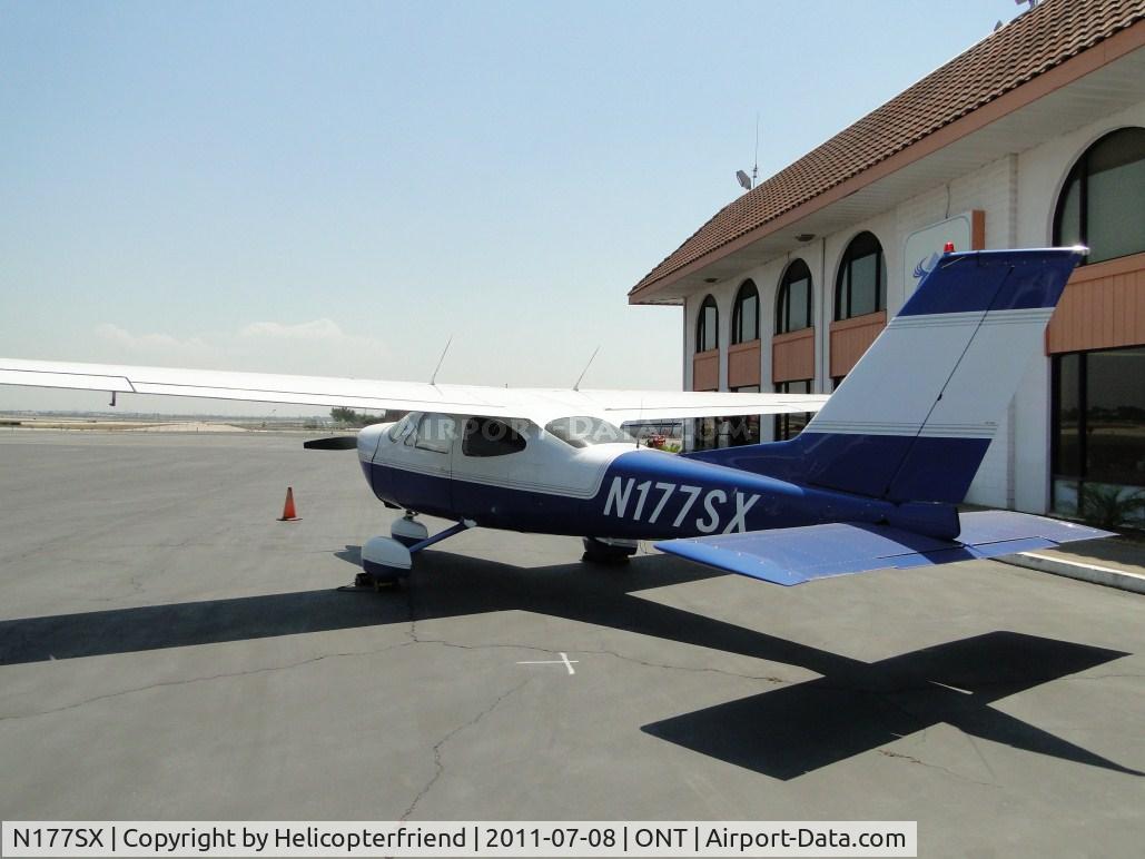 N177SX, 1976 Cessna 177B Cardinal C/N 17702532, Parked on the southside