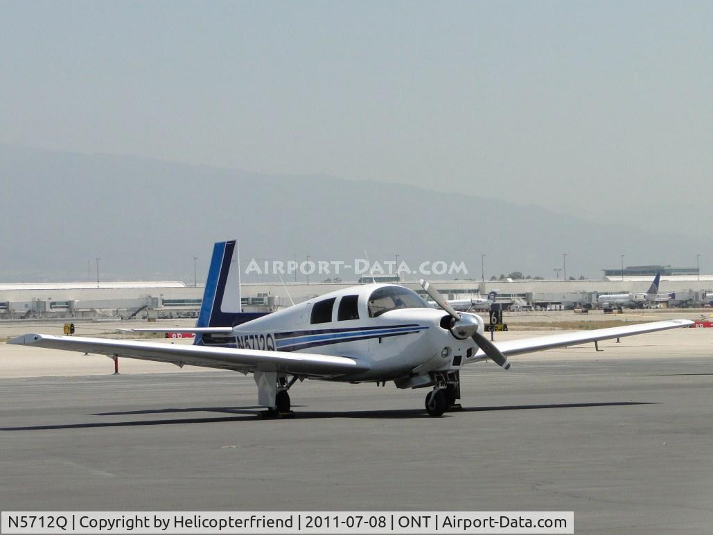 N5712Q, 1965 Mooney M20C Ranger C/N 3058, Parked on the southside