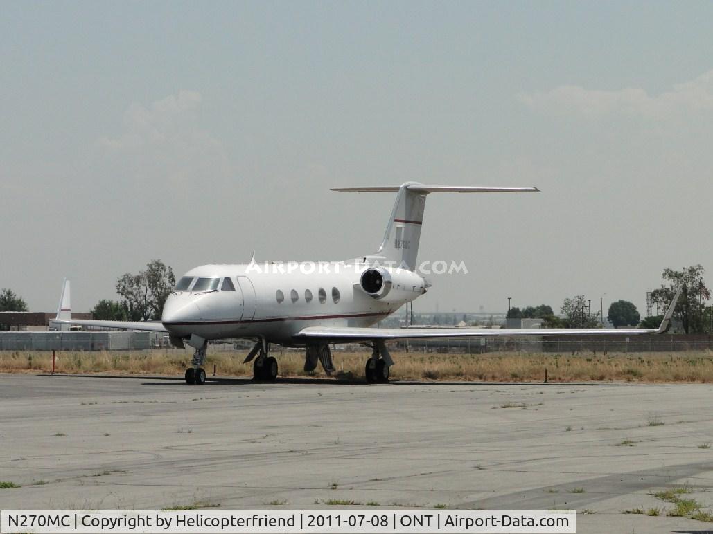 N270MC, 1982 Gulfstream American G-1159A Gulfstream III C/N 374, Parked on the southside by the grass